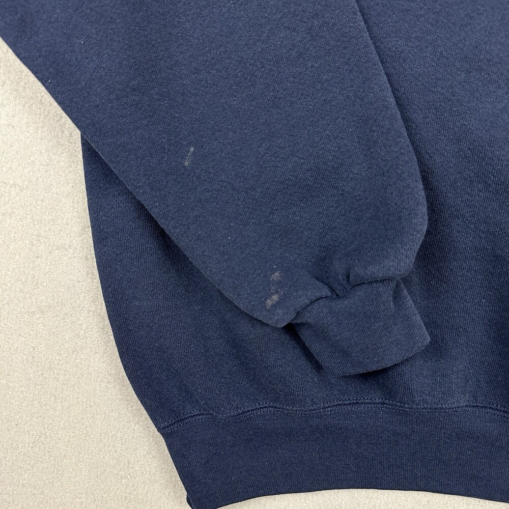 Vintage North Carolina Tar Heels Sweatshirt Men Large Blue M.J. Soffe NCAA L - Picture 4 of 9
